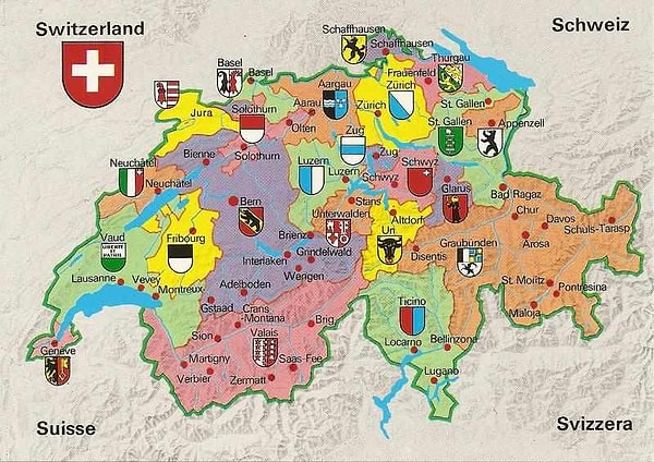 Romanşça İsviçre’nin en az konuşulan resmi dili. Nüfusun yalnızca %0,5’i bu dili konuşuyor ve genellikle Graubünden kantonunda duyuluyor. Romanşça Latin kökenli bir dil ve Romalıların İsviçre’nin yerli halkıyla kaynaşmasının bir ürünü.