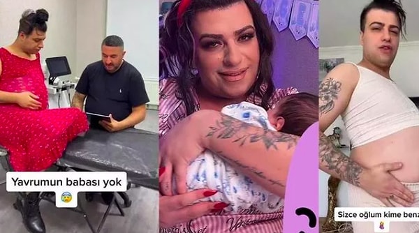 TikTok üzerinden hamilelik senaryosu kurup adım adım videolar paylaşan Mükremin Gezgin o dönem epey tartışmaya neden olsa da adını epey duyurmuştu.