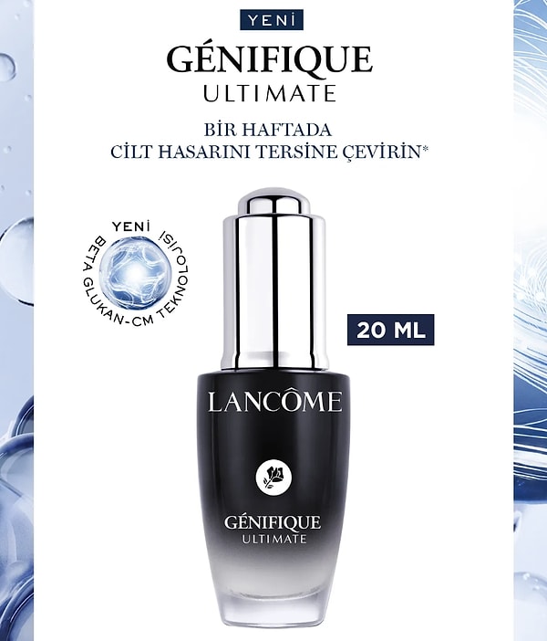 10. Lancome Génifique Ultimate Çift Onarım Sağlayan Yoğunlaştırılmış Serum 20 ml