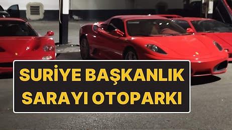 Ferrari, Lamborghini, Bentley… Esad Ailesinin Lüks Araçları Görüntülendi