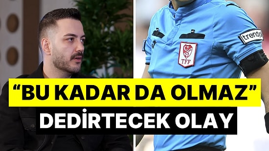 Yağız Sabuncuoğlu Süper Lig Hakeminin Gözünde Rahatsızlık Olduğu Açıkladı!