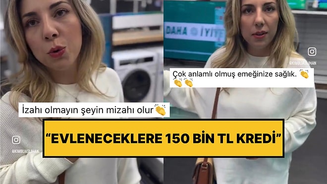 Yeni Evlenecek Gençlere 150 Bin TL Kredi Müjdesini İçerik Üreticisi Böyle Tiye Aldı