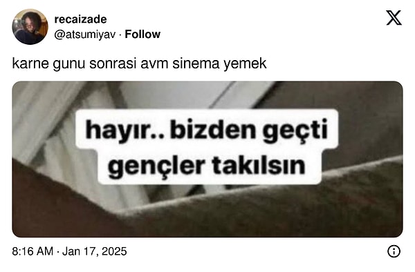 Yaşlananların dışında yaşlı hissedenler de kendini ifade etti.