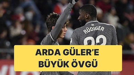 Real Madrid'de Takım Arkadaşı Rüdiger'den Arda Güler'e Övgüler