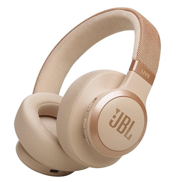 1. JBL Live 770 BT NC, Wireless Kulaklık, OE, Kum Beji