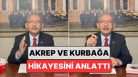 Kemal Kılıçdaroğlu 'Akrep ve Kurbağa' Hikayesi ile Birilerine Gönderme Yaptı: "Adalet Kavgamız Devam Edecek"