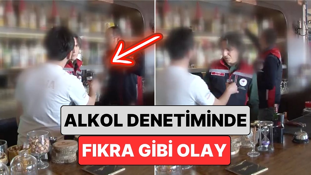 Fıkra Gibi Ülke: İstanbul Maltepe’de Bir Barmen Alkol Denetimi Yapan Ekibe Alkollü İçecek İkram Etti