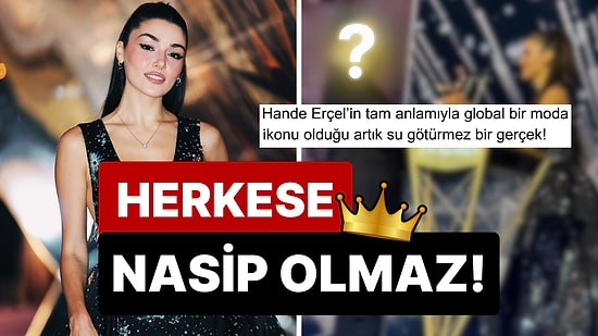 Herkese Nasip Olmaz: Joy Awards Töreninde Gururlandıran Hande Erçel Bakın Kime Ödül Takdim Etmiş?