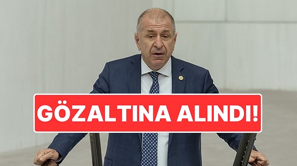 Zafer Partisi’nin Genel Başkanı Ümit Özdağ, Cumhurbaşkanına hareket soruşturması kapsamında Ankara’da yemek yediği sırada polis ekipleri tarafından gözaltına alındı.