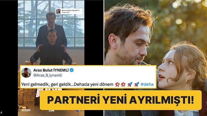 Ahsen Eroğlu'nun Ayrılmasının Ardından Aras Bulut İynemli'den "Deha'da Yeni Dönem" Paylaşımı