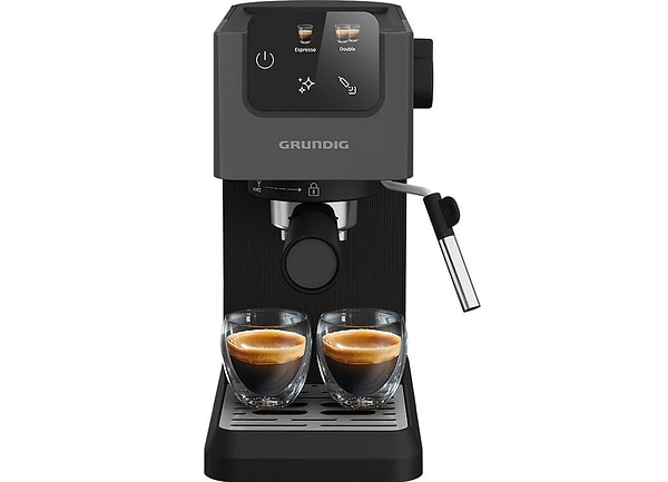 Grundig Yarı Otomatik Süt Köpürtücülü Espresso Makinesi Özel Fiyatı İle Satışta!