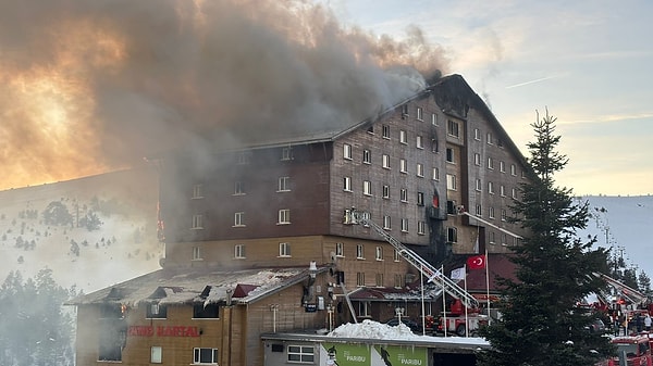 Bolu Kartalkaya’da bulunan Grand Kartal Otel’de çıkan yangında 76 vatandaşımızın hayatını kaybettiği açıklanmıştı.