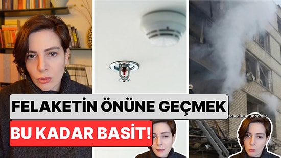 Bir Mimar Alınacak Basit Önlemlerle Yangın Faciasının Önüne Geçmenin Aslında Ne Kadar Kolay Olduğunu Anlattı