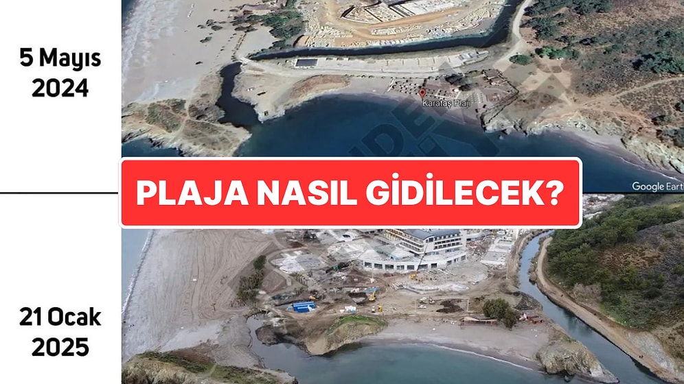 DSİ Otel İçin Derenin Yönünü Değiştirdi: Karataş Plajı’na Gidiş Nasıl Olacak?