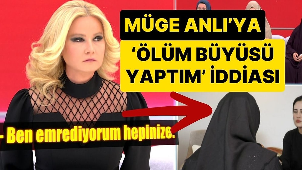 Müge Anlı Tutuklamayı Canlı Yayında Açıkladı: Müge Anlı’ya Ölüm Büyüsü Yaptığını Söyleyen Üfürükçü Tutuklandı