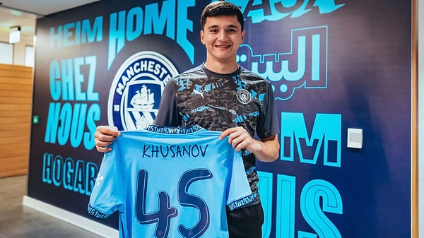 40 Mlyon Euro'ya transfer olan Khusanov, 200 bin Euro'ya Türk takımlarının kapısından dönmüş.