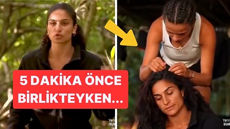 Survivor'da Dilşah, Sevgi'ye Önce Saçını Ördürüp Sonra Arkasından Konuştu!