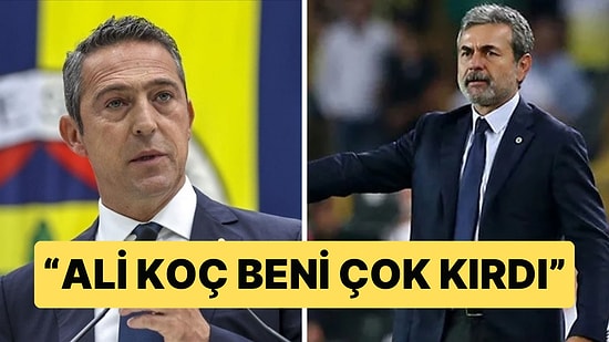 Aykut Kocaman'dan Yıllar Sonra Ali Koç İtirafı Geldi