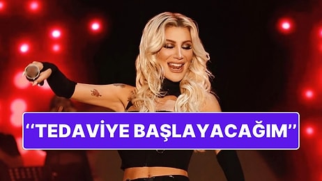 Konser Günü Hastanelik Olan İrem Derici'den Sağlık İtirafı: ''Tedaviye Başlayacağım''