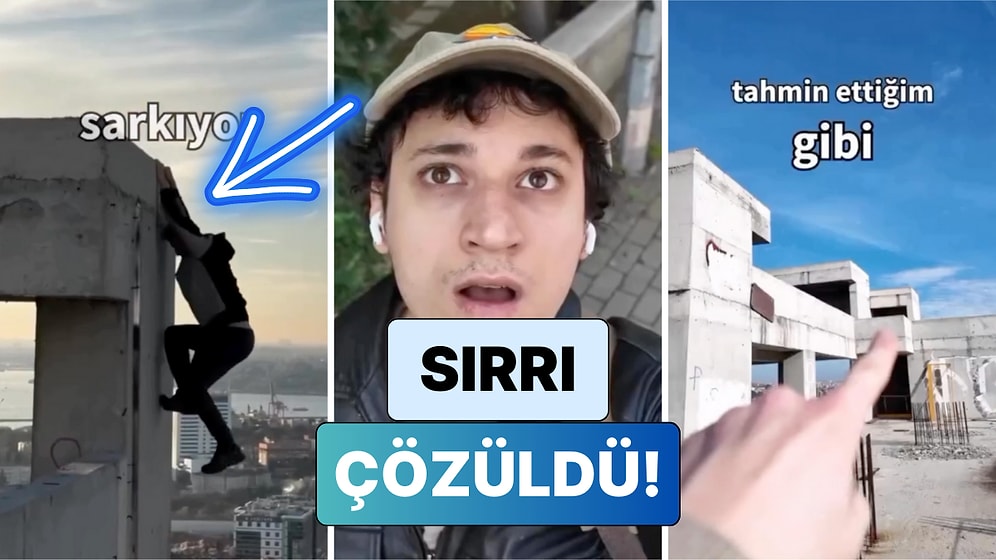Üşenmeyip Buldu: Yüksek Binalardan Aşağı Sarktığı Videolar Çeken Gencin Sırrı Çözüldü