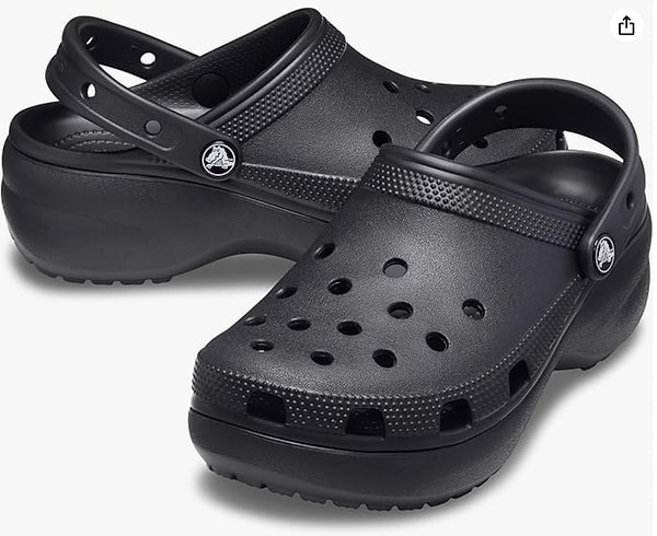 2. Crocs Kadın Classic Platform Terlik