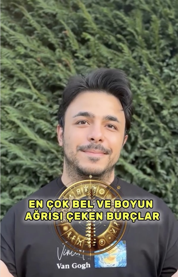 "En çok bel ve boyun ağrısı çeken burçlar" listesi yayınlayan Coşkun,