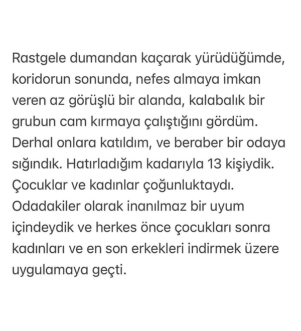 "Çocuklar ve kadınlar çoğunluktaydı"