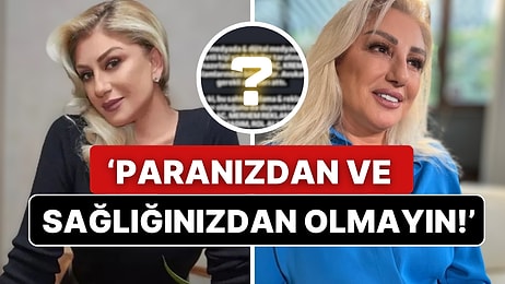 'Sakın İnanmayın!': Muazzez Ersoy, Adını Kullanarak Reklam Yapan İlaç Firmalarına Karşı Takipçilerini Uyardı