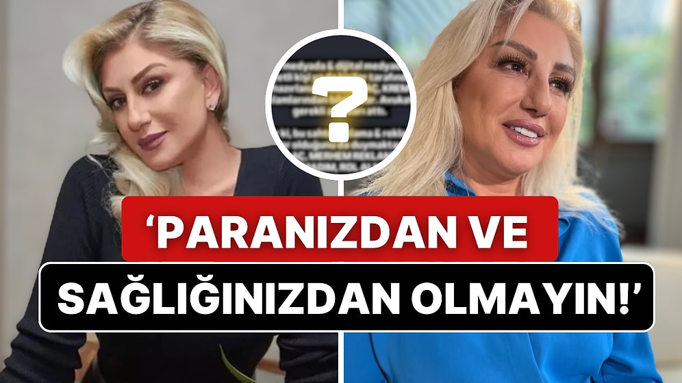 'Sakın İnanmayın!': Muazzez Ersoy, Adını Kullanarak Reklam Yapan İlaç Firmalarına Karşı Takipçilerini Uyardı