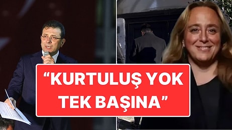 Ekrem İmamoğlu’ndan Ayşe Barım’a Destek: “Kurtuluş Yok Tek Başına”