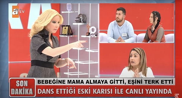 İddiasında haklı çıktı. Afet'in eşi Samet, eski karısı Sabriye'nin yanından çıktı. Samet'in Sabriye'den de 4 çocuğu vardı.