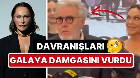 Hülya Avşar'ın 'Aşkın Dünkü Çocukları' Galasında Rol Arkadaşı Uğur Yücel'e Olan Davranışları Dikkat Çekti