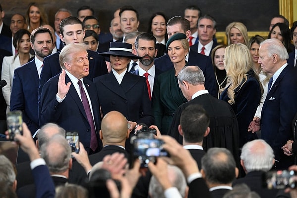 Donald Trump was sworn in as the 47th President of the United States on Monday, January 20, officially taking office once again.