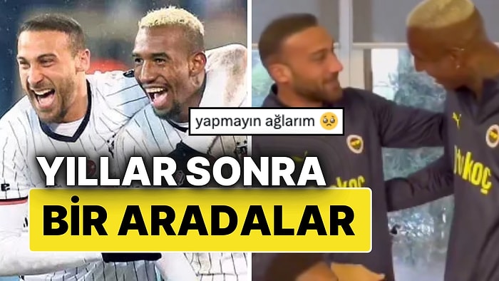 Beşiktaş'tan Arkadaş Olan Cenk Tosun ve Anderson Talisca Yıllar Sonra Fenerbahçe'de Buluştu