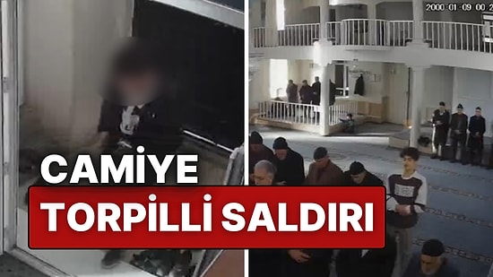 Elazığ’da Camiye Torpil Atıldı! Namaz Kılan Cemaat Büyük Korku Yaşadı