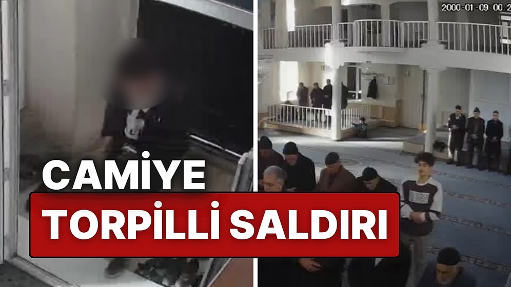 Elazığ’da Camiye Torpil Atıldı! Namaz Kılan Cemaat Büyük Korku Yaşadı