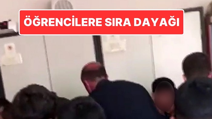 Öğrencilere Odasında Sıra Dayağı: Okul Müdürü Açığa Alındı