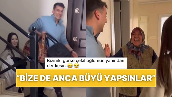 Gelinini Görünce Sevinçten Çığlık Atan Kayınvalide Tepkisiyle Viral Oldu: “Bize de Anca Büyü Yaparlar”