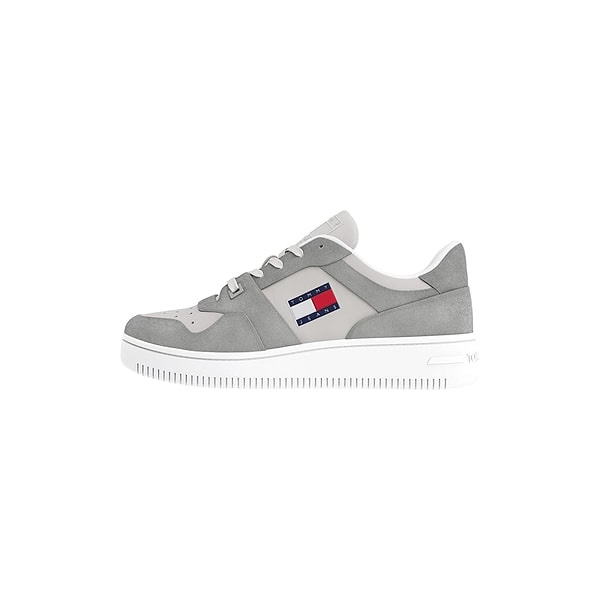 8. Tommy Hilfiger Tjm Basket Leather Erkek Spor Ayakkabı