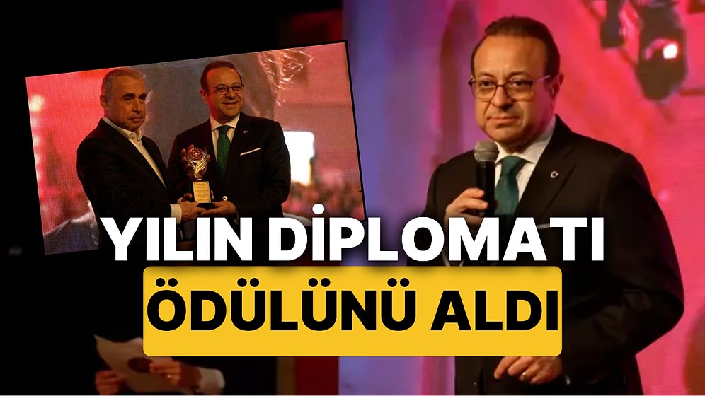 Eski Çekya Büyükelçisi Egemen Bağış'a Yılın Diplomatı Ödülü Verildi!