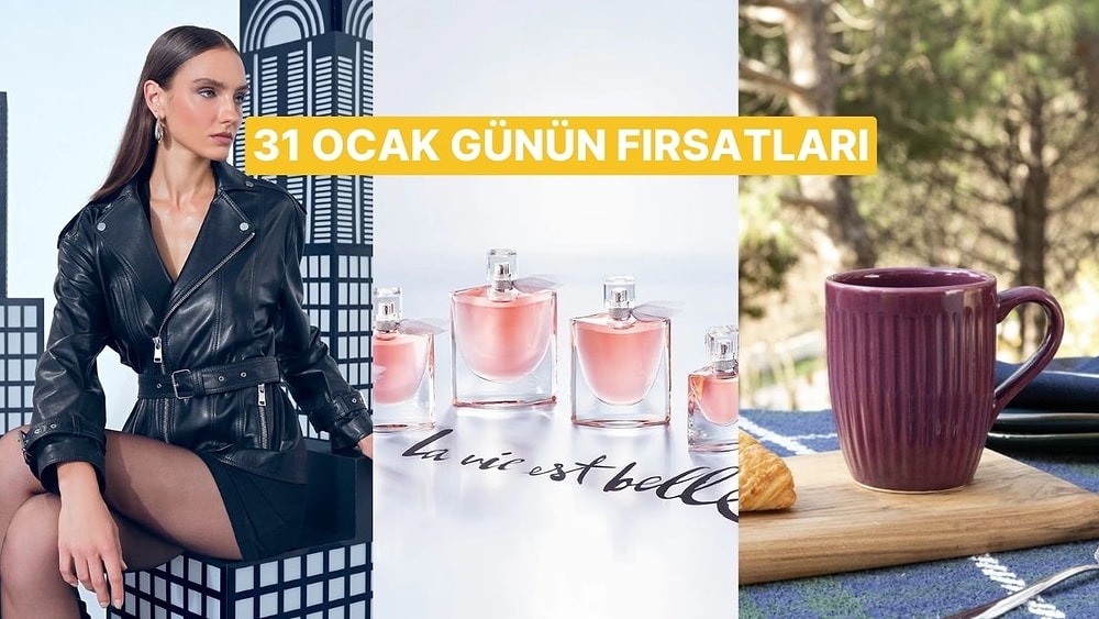 Bugün İndirimde Neler Var? Madame Coco'dan Derimod'a 31 Ocak 2025 Günün Fırsatları