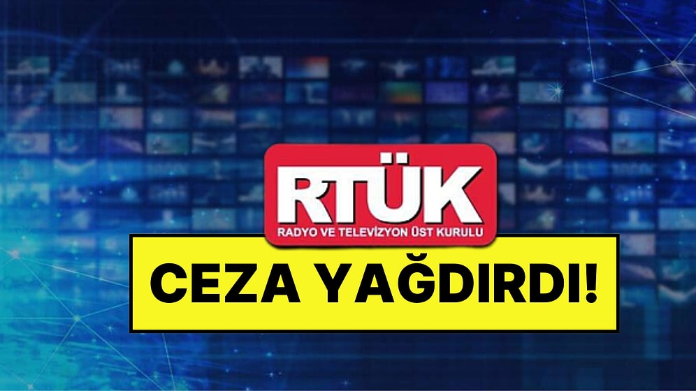 RTÜK Ceza Yağdırdı: Halk TV, Sözcü TV, Tele 1, TV8 ve Netflix'e Cezalar