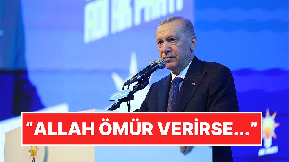 Cumhurbaşkanı Erdoğan Yeniden Adaylık Mesajı mı Verdi? "Allah Ömür Verirse..."