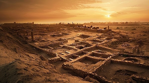 An ancient civilization that existed between 2600-1900 BCE in western India, covering regions of modern-day Pakistan, India, and Afghanistan—the Indus Civilization.