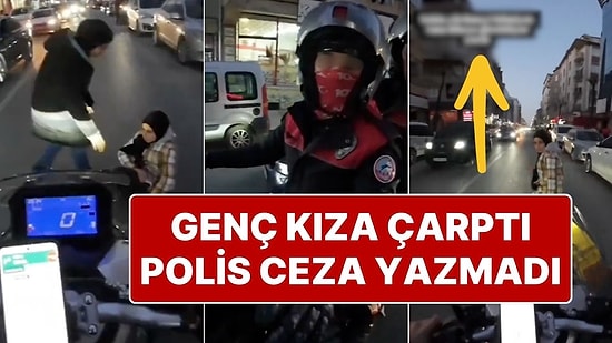 Polisin Gözünün Önünde Yayaya Çarptı, Ceza Almadı!