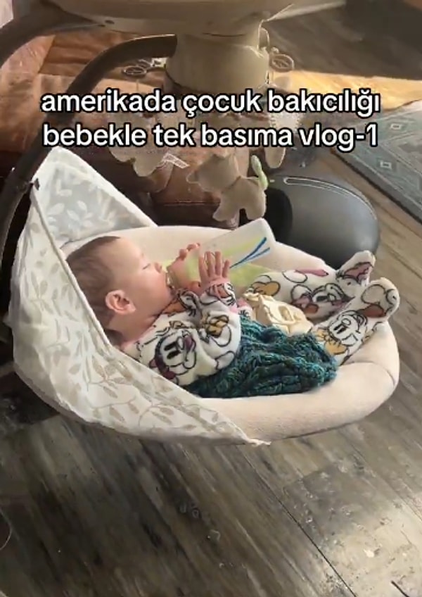 Bir TikTok kullanıcısı, Amerika'da bakıcılık yaparken bir gününün nasıl geçtiğini paylaştı.