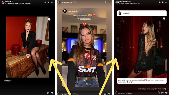 Gamze Erçel Mavi'nin Sorularıyla Terledi, Hadise Poz Kesti: 4 Şubat'ta Ünlülerin Instagram Paylaşımları