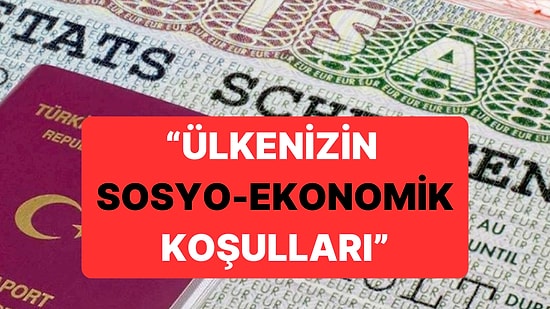 Danimarka Vizesi Reddedilen Vatandaş Sebebini Paylaştı: "Ülkenizin Sosyo-Ekonomik Koşulları"