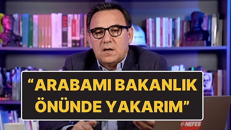 Gazeteci Deniz Zeyrek’in İsyanı: “Bir Daha Olursa Arabamı Bakanlık Önünde Yakacağım”