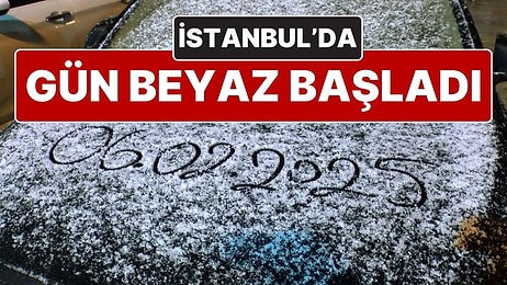 İstanbul Güne Kar Yağışıyla Başladı: İstanbul’da En Çok Kar Yağacak İlçeler